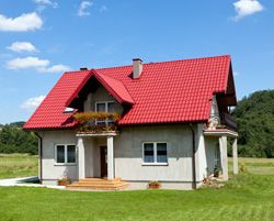 Дачный дом из газобетона Дачный дом из газобетона