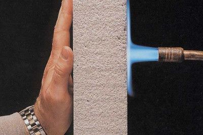 Устойчив ли газобетон к огню?